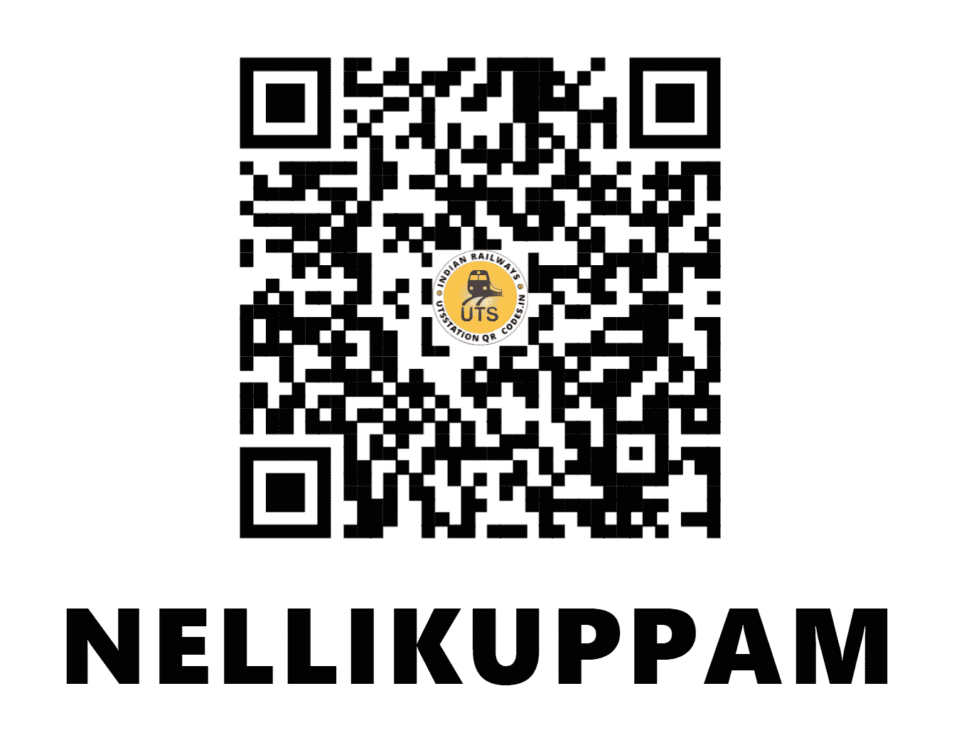 UTS QR Code for NELLIKUPPAM - NPM (SR - TAMIL NADU)